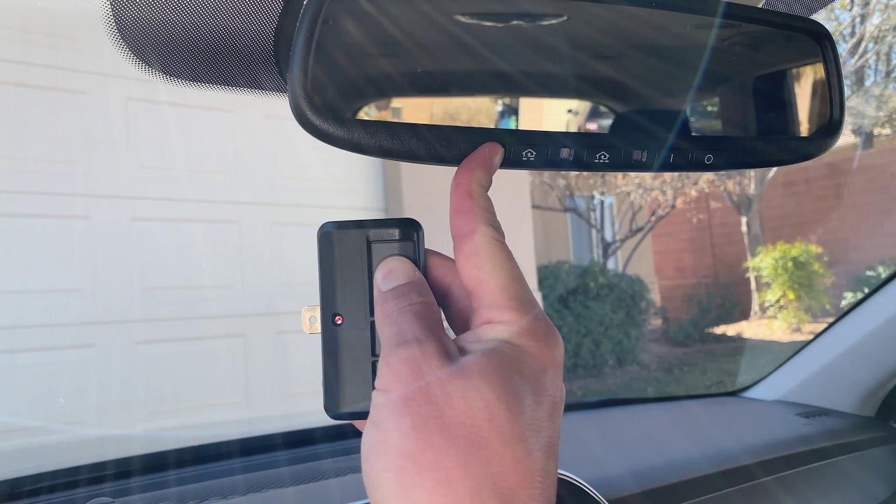 How To Program Garage Door Opener In Hyundai Palisade