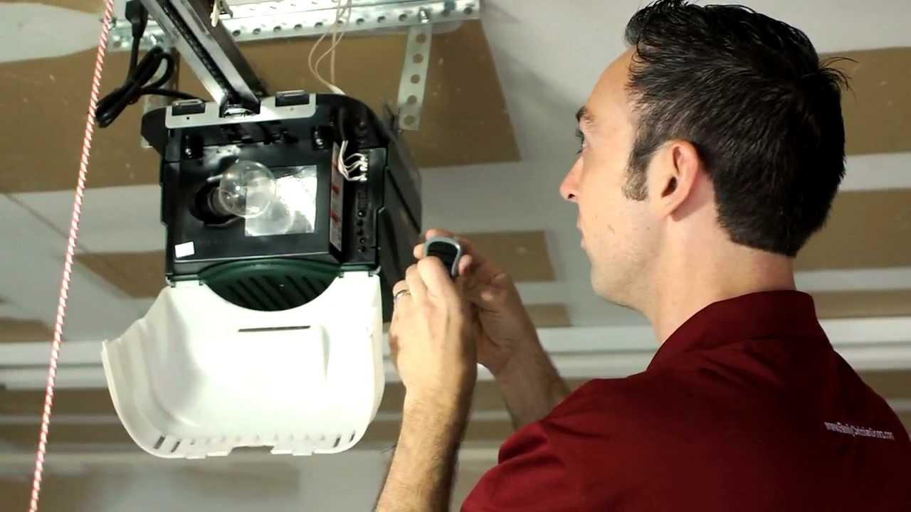 How To Program Genie Excelerator Garage Door Opener Remote