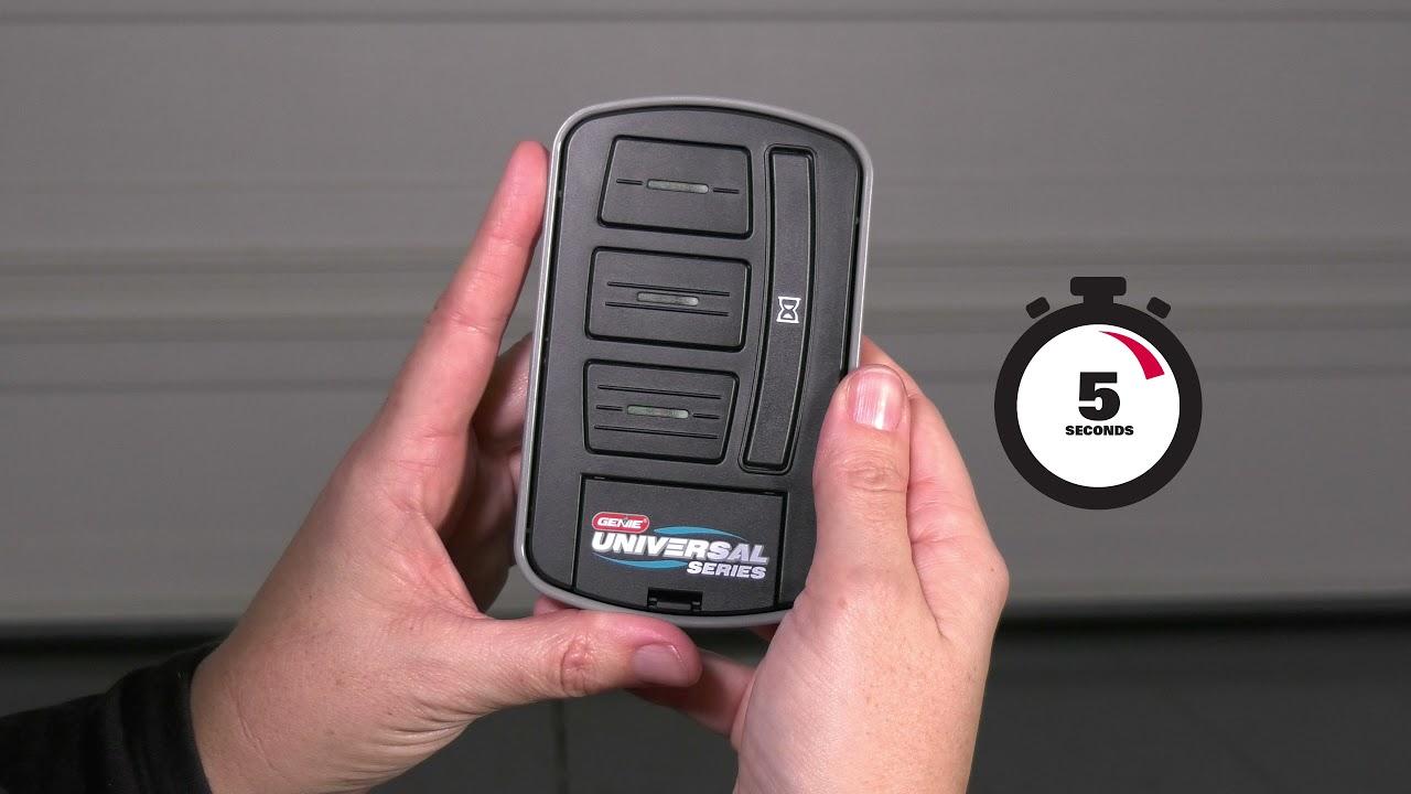 How To Program Genie Universal Series Garage Door Opener