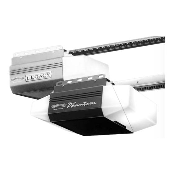 How To Program Legacy Garage Door Opener Model 696Cd/B