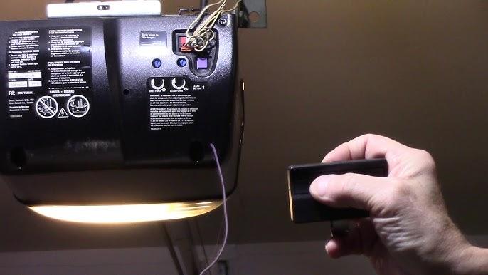 How To Program Liftmaster Formula 1 Garage Door Opener