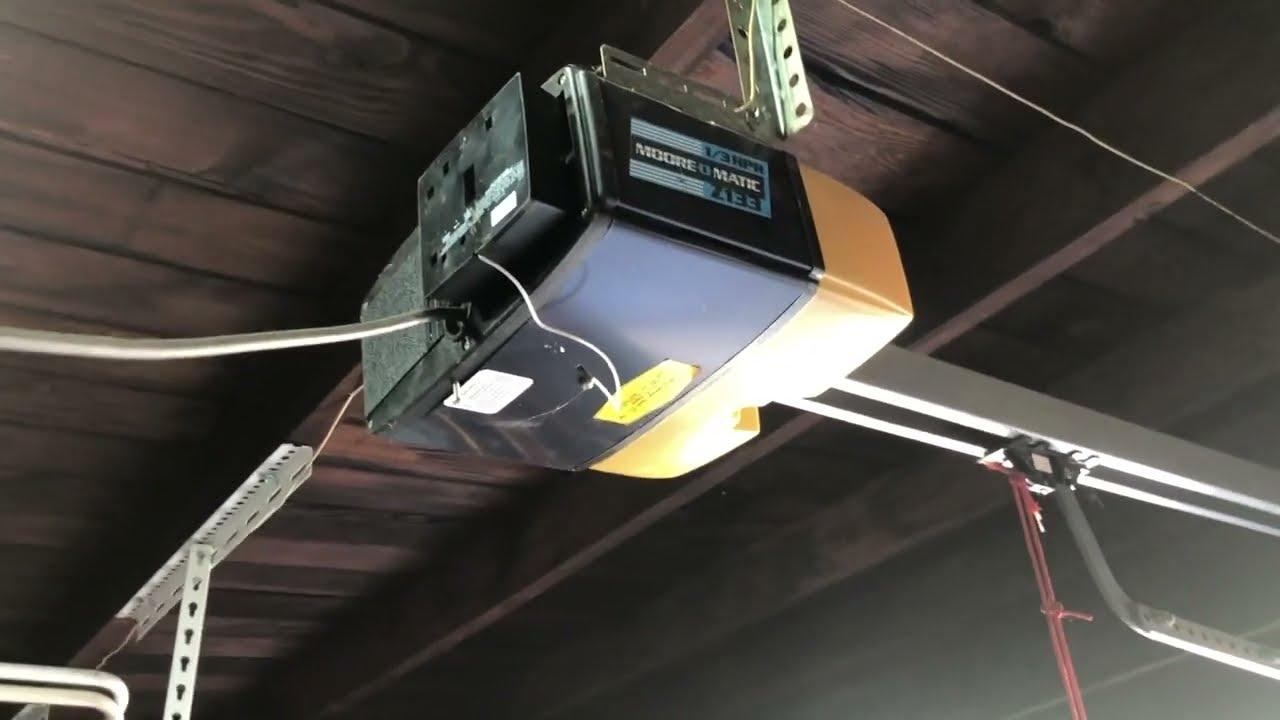 How To Program Moore O Matic Garage Door Opener