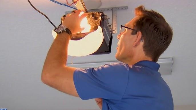 How To Remove Light Cover Craftsman Garage Door Opener