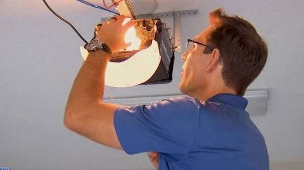 How To Replace Light Bulb In Garage Door Opener