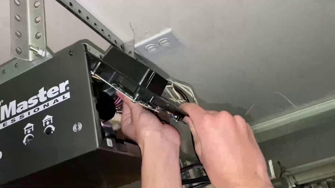 How To Replace Logic Board On Garage Door Opener
