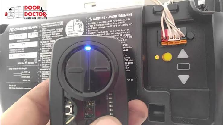 How To Set Code For Chamberlain Garage Door Opener
