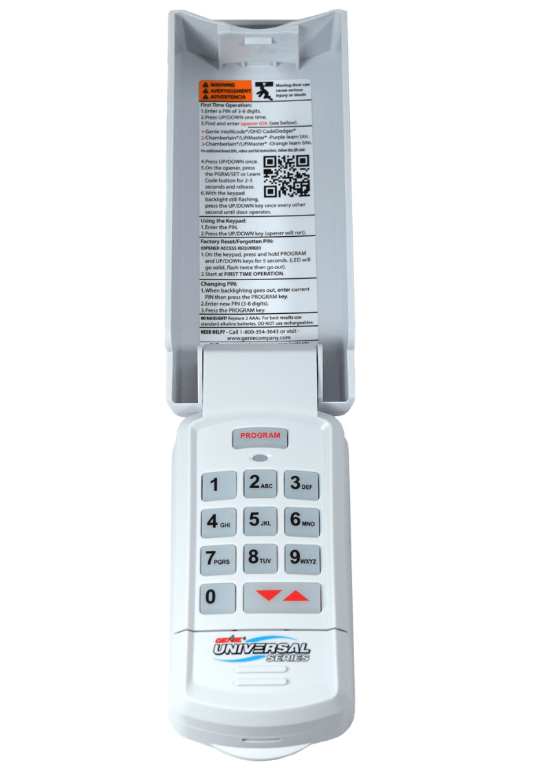 How To Set Code On Genie Garage Door Opener