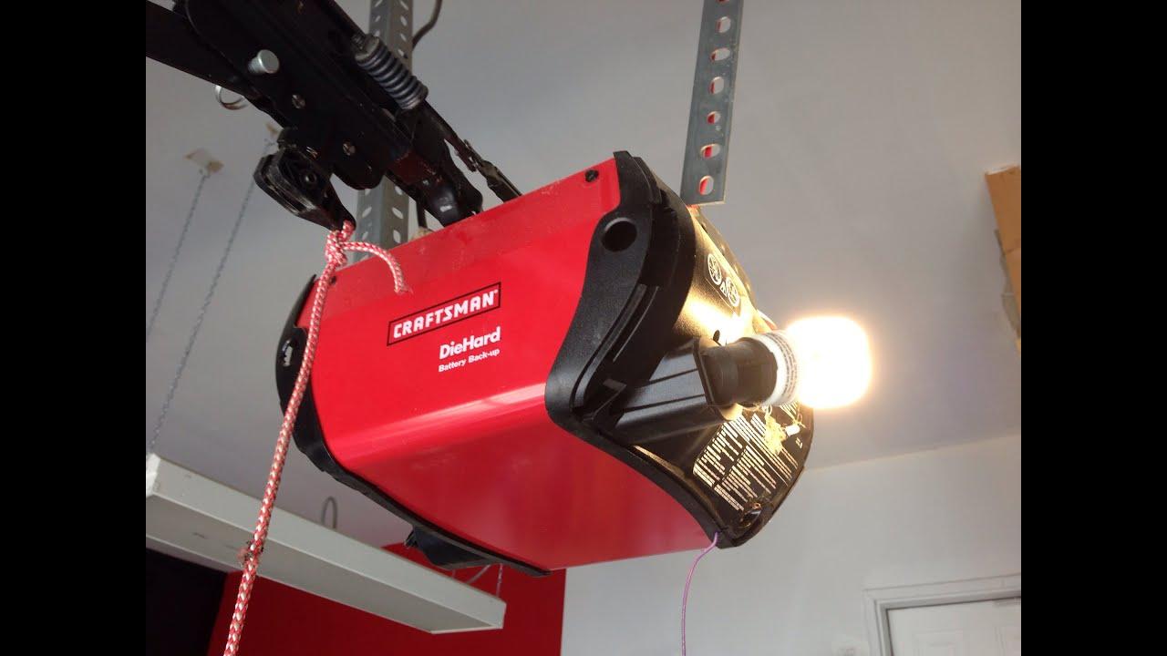 How To Set Limits On Craftsman Garage Door Opener