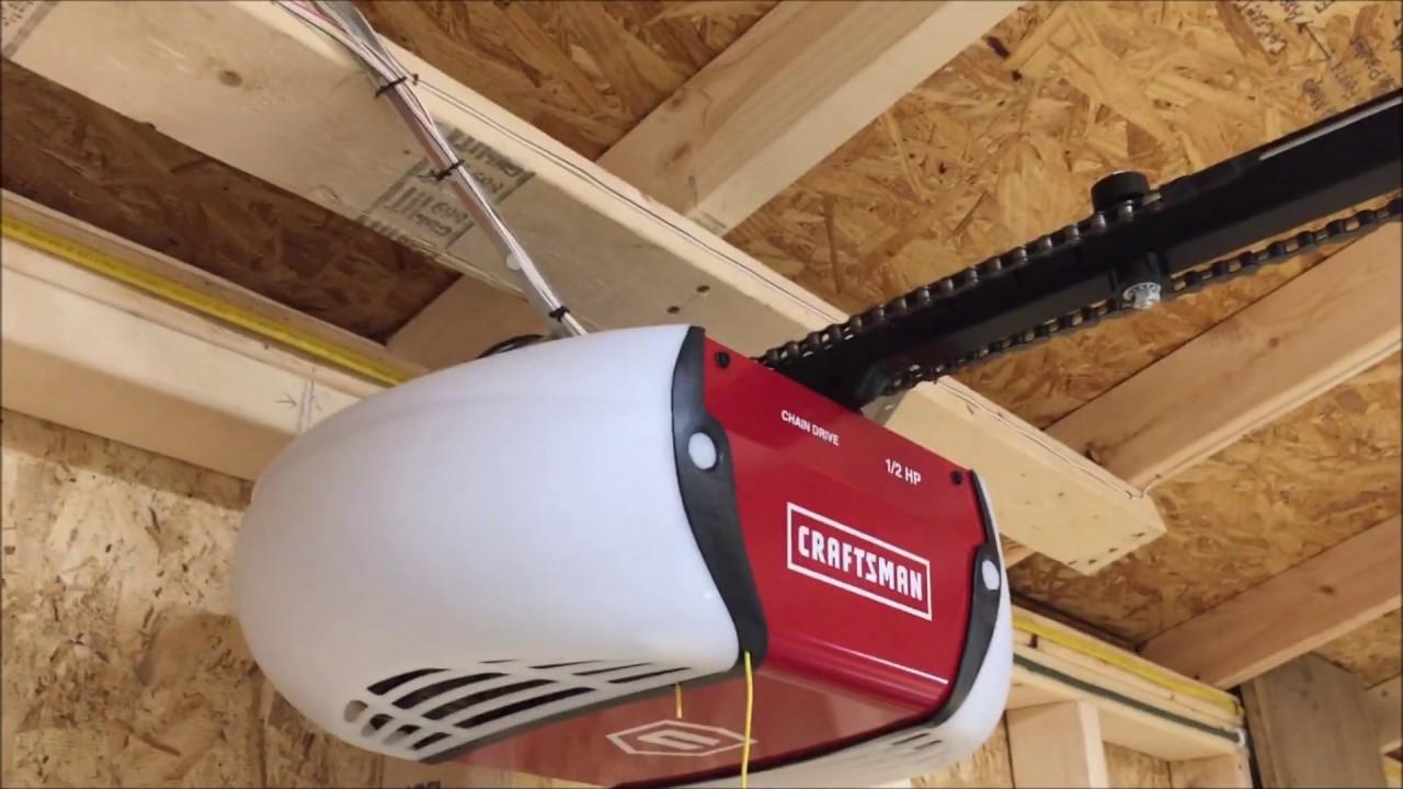 How To Set Up A Craftsman Garage Door Opener