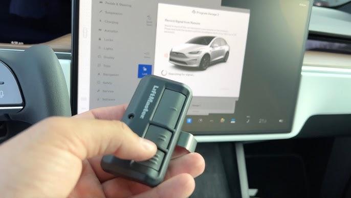 How To Set Up Garage Door Opener In Tesla